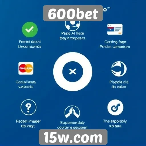 Sistemas de pagamento disponíveis no 600bet